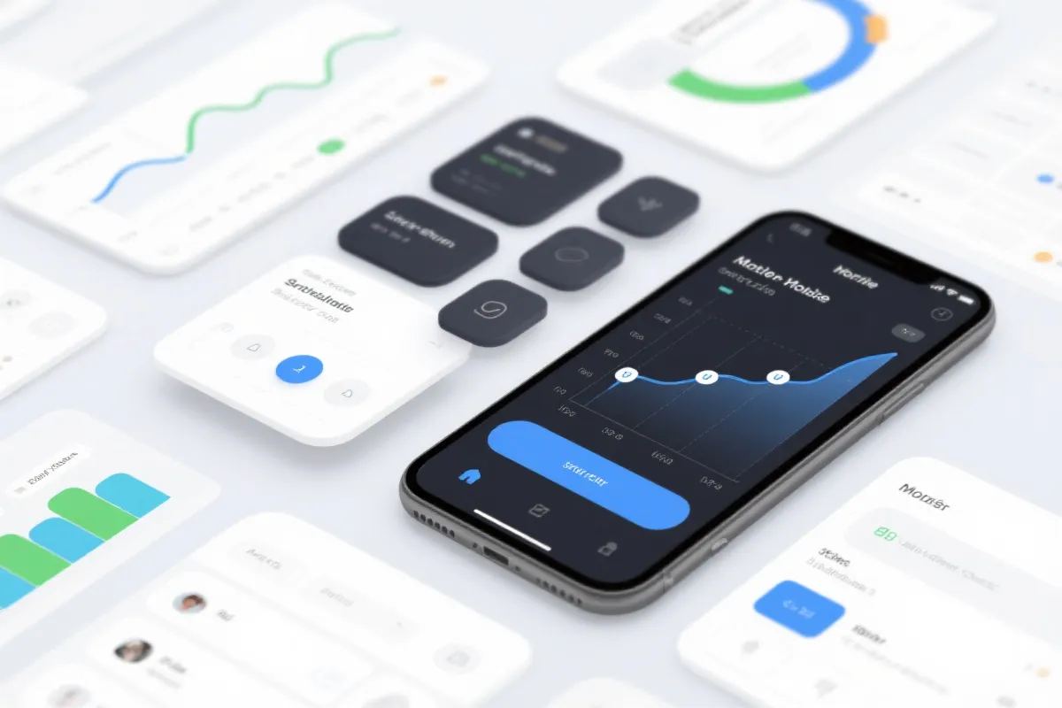 应用截图：趋势与表格